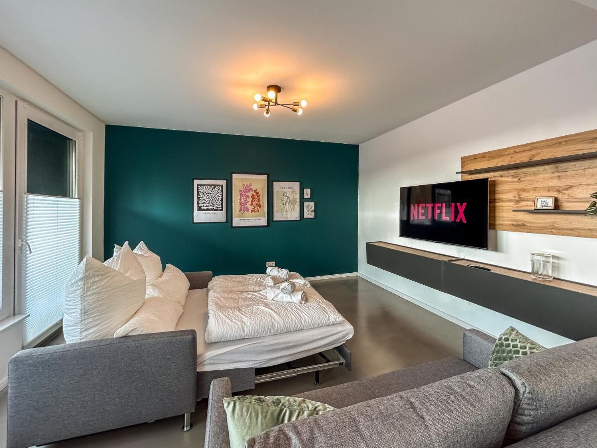 Design-Apartment - Bochum Zentrum - 2 Balkons - 118M2 - Netflix Exterior photo