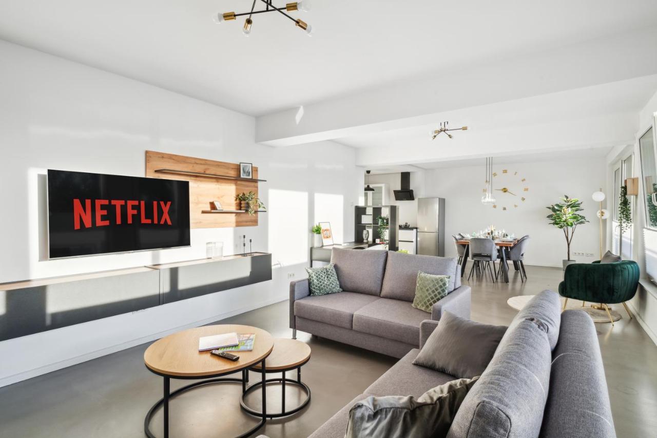 Design-Apartment - Bochum Zentrum - 2 Balkons - 118M2 - Netflix Exterior photo
